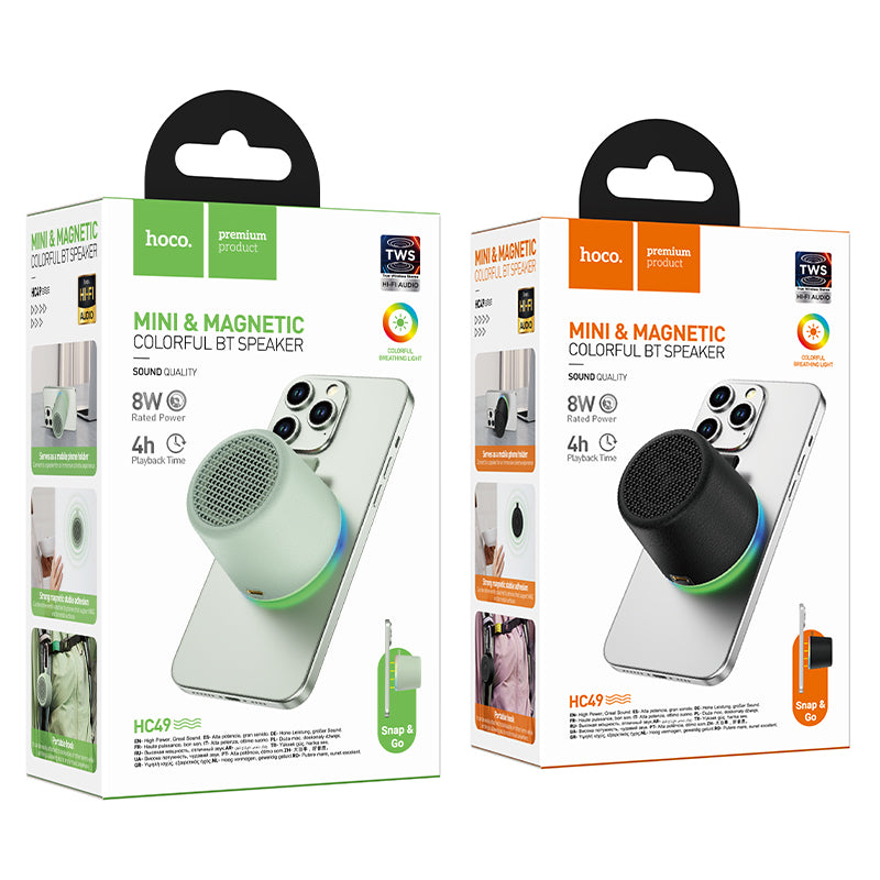 HD_SYNC:HC49 Shine magnetic BT speaker