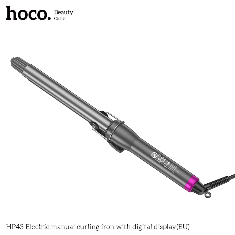 HD_SYNC:HP43 Electric manual curling iron with digital display(EU)