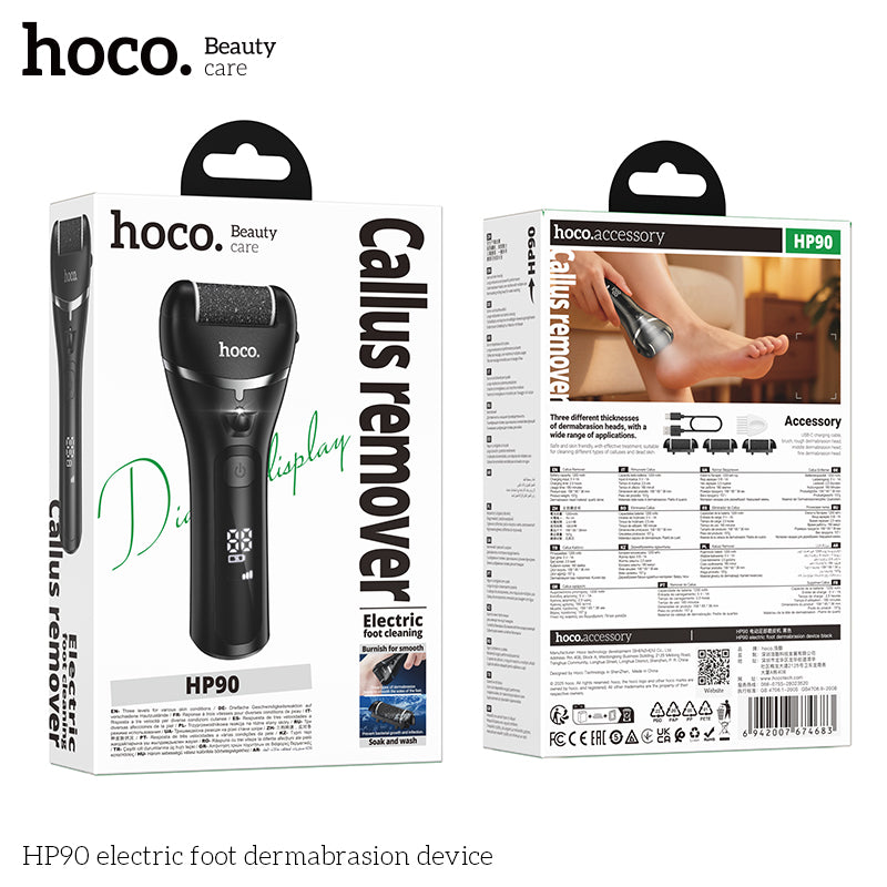 HD_SYNC:HP90 electric foot dermabrasion device