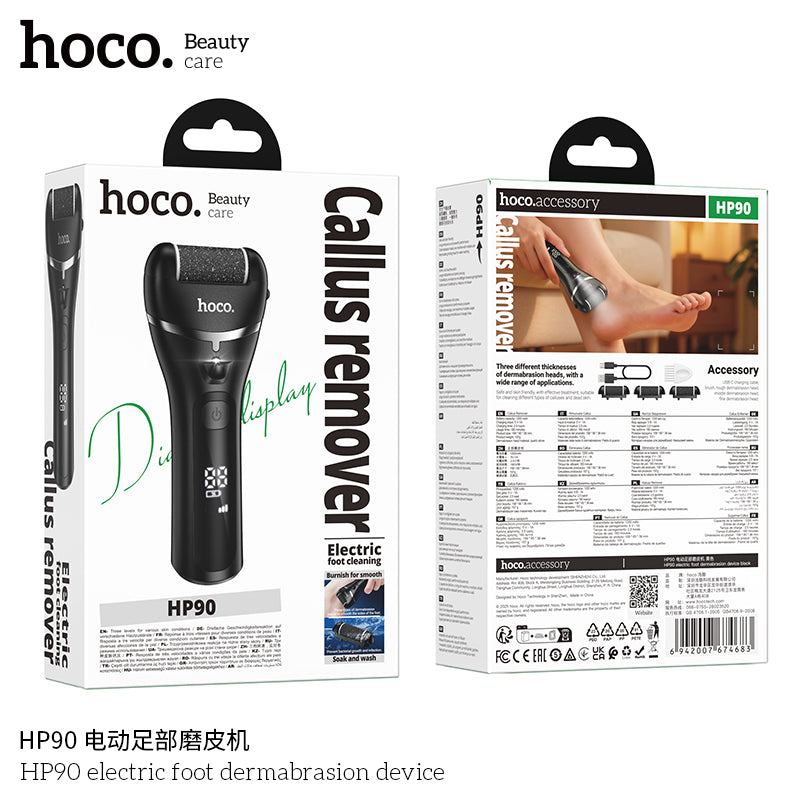 HD_SYNC:HP90 electric foot dermabrasion device