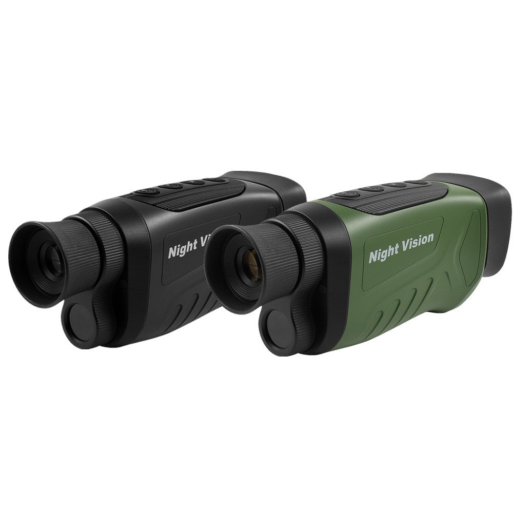 High-definition high-power digital night vision device outdoor monocular infrared imaging telescope infrared night full-color imager -Green