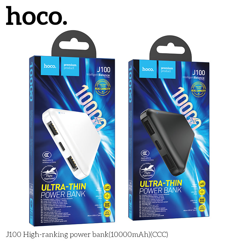 HD_SYNC:J100 High-ranking power bank(10000mAh)（CCC)