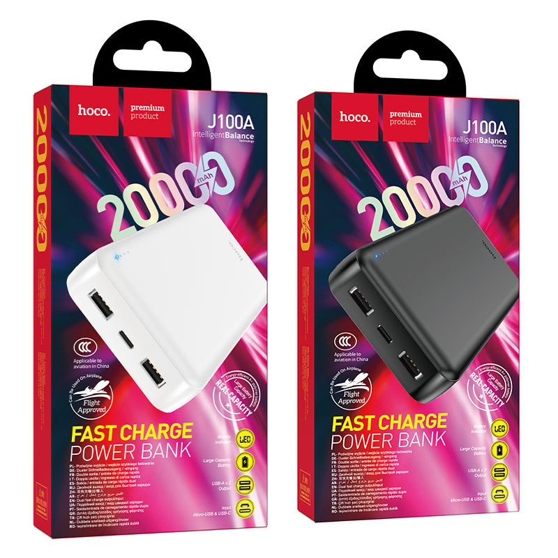 HD_SYNC:J100A High-ranking power bank(20000mAh)（CCC)
