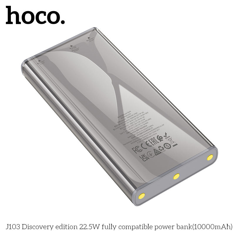 HD_SYNC:J103 Discovery edition 22.5W fully compatible power bank(10000mAh)
