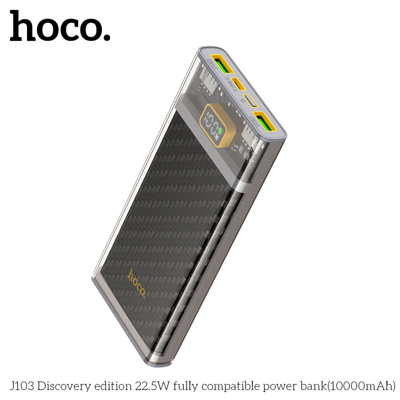 HD_SYNC:J103 Discovery edition 22.5W fully compatible power bank(10000mAh)