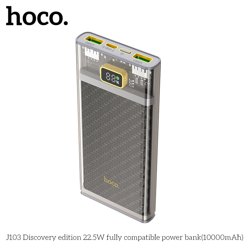 HD_SYNC:J103 Discovery edition 22.5W fully compatible power bank(10000mAh)