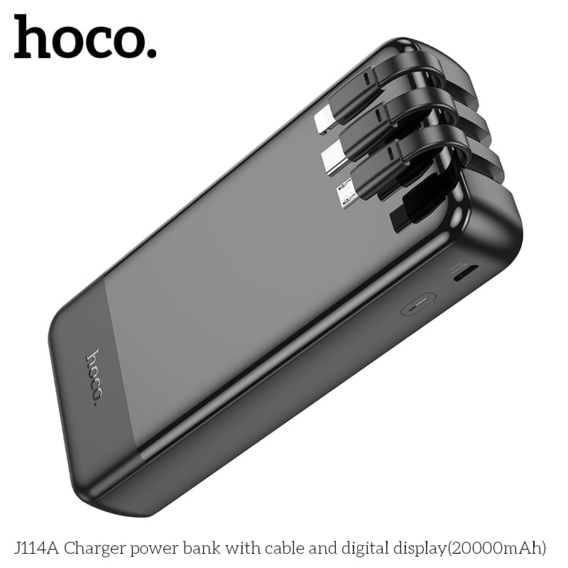 HD_SYNC:J114A Charger power bank with cable and digital display(20000mAh)