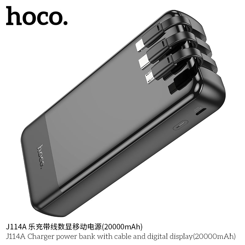 HD_SYNC:J114A Charger power bank with cable and digital display(20000mAh)