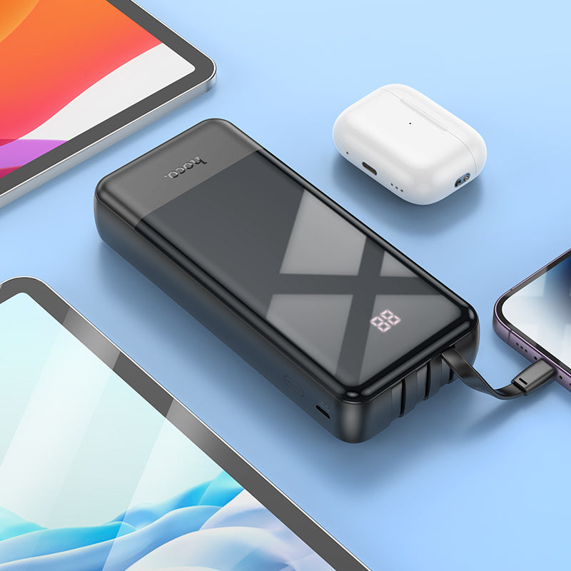 HD_SYNC:J114A Charger power bank with cable and digital display(20000mAh)
