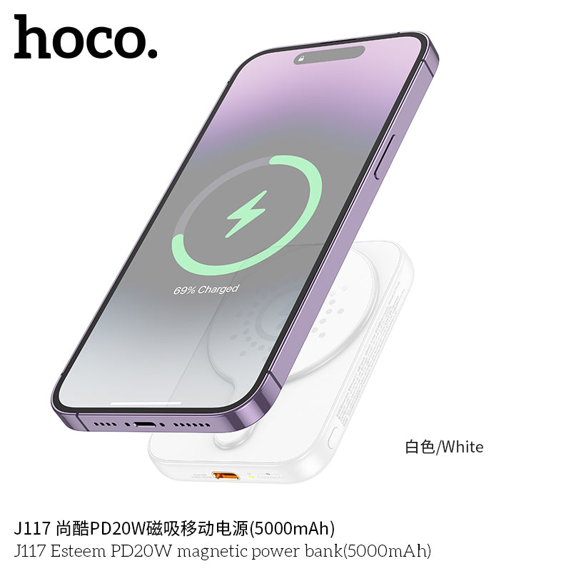 HD_SYNC:J117 Esteem PD20W magnetic power bank(5000mAh)