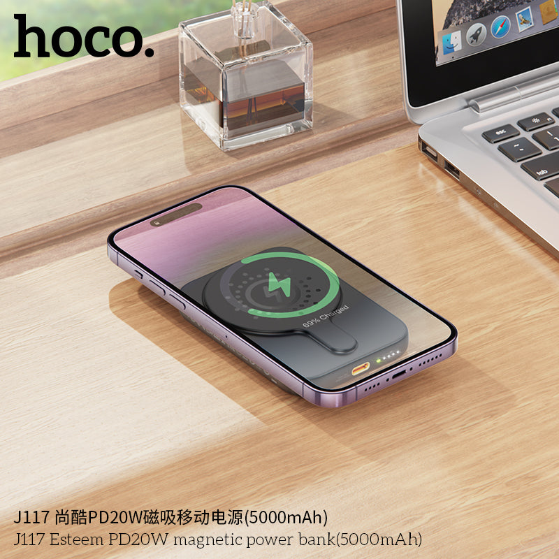 HD_SYNC:J117 Esteem PD20W magnetic power bank(5000mAh)