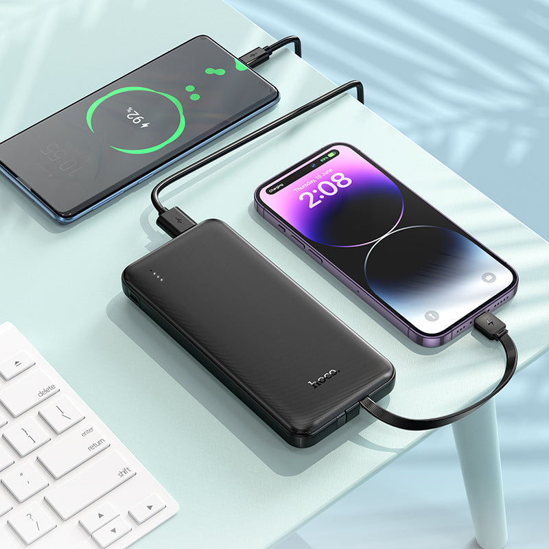 HD_SYNC:J118 Speed energy power bank with cable(10000mAh)