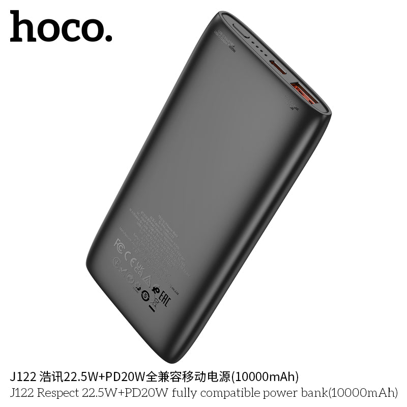 HD_SYNC:J122 Respect 22.5W+PD20W fully compatible power bank(10000mAh)