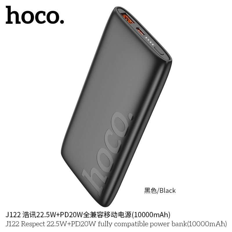 HD_SYNC:J122 Respect 22.5W+PD20W fully compatible power bank(10000mAh)