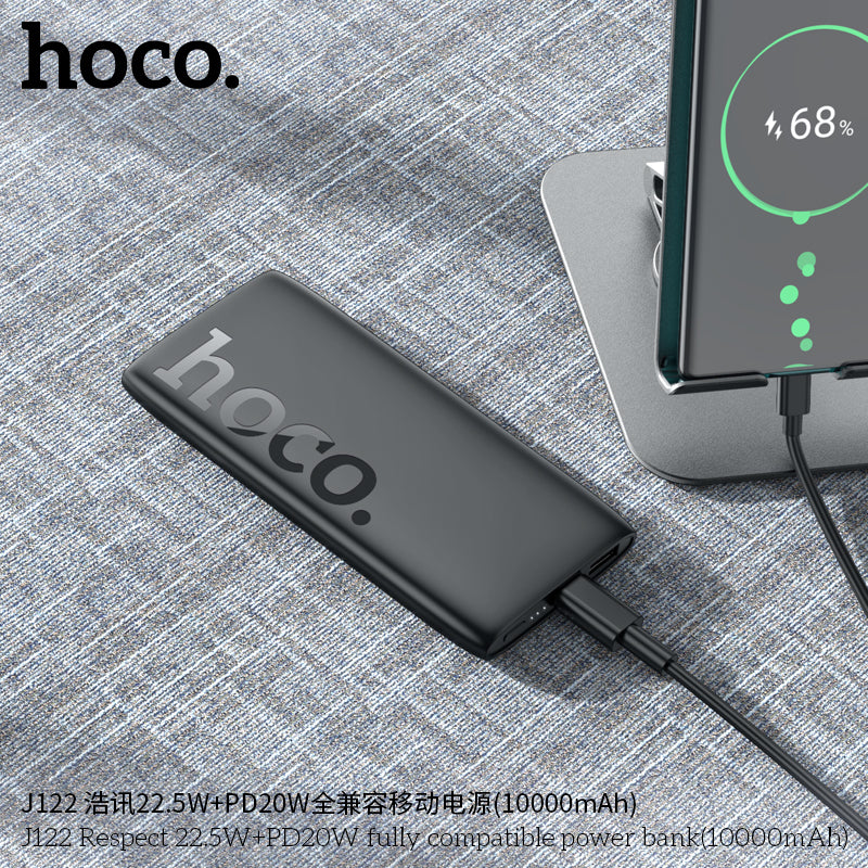 HD_SYNC:J122 Respect 22.5W+PD20W fully compatible power bank(10000mAh)
