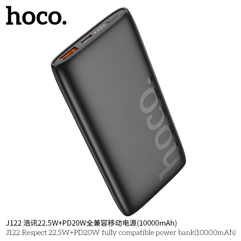 HD_SYNC:J122 Respect 22.5W+PD20W fully compatible power bank(10000mAh)