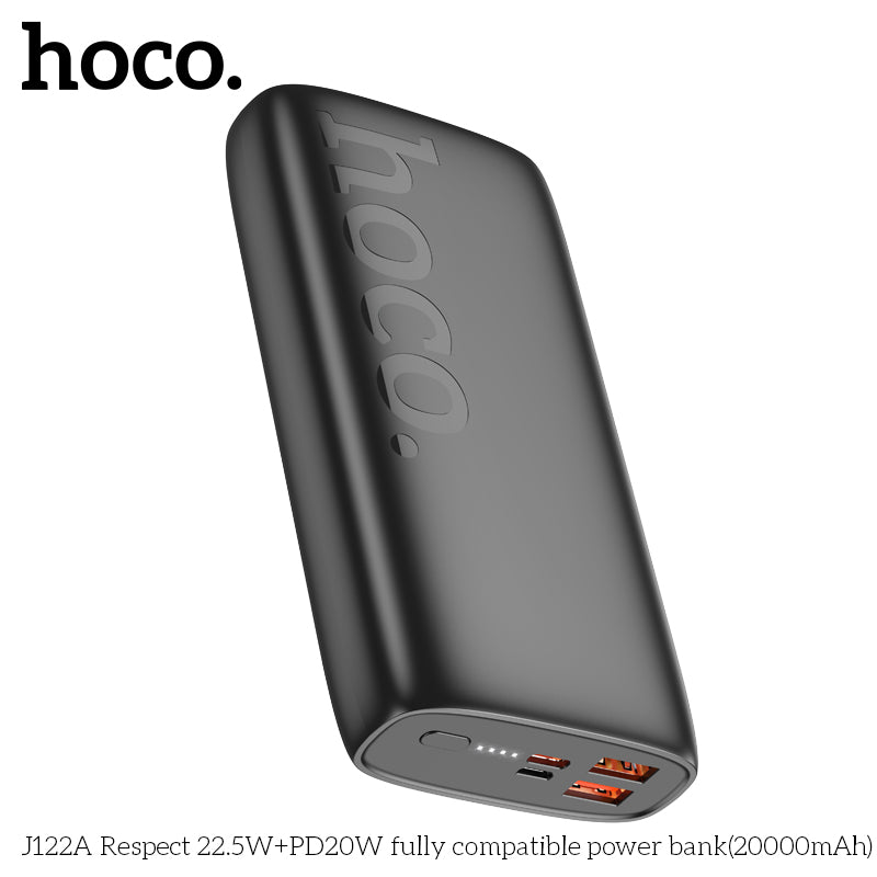 HD_SYNC:J122A Respect 22.5W+PD20W fully compatible power bank(20000mAh)