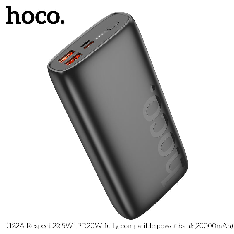 HD_SYNC:J122A Respect 22.5W+PD20W fully compatible power bank(20000mAh)