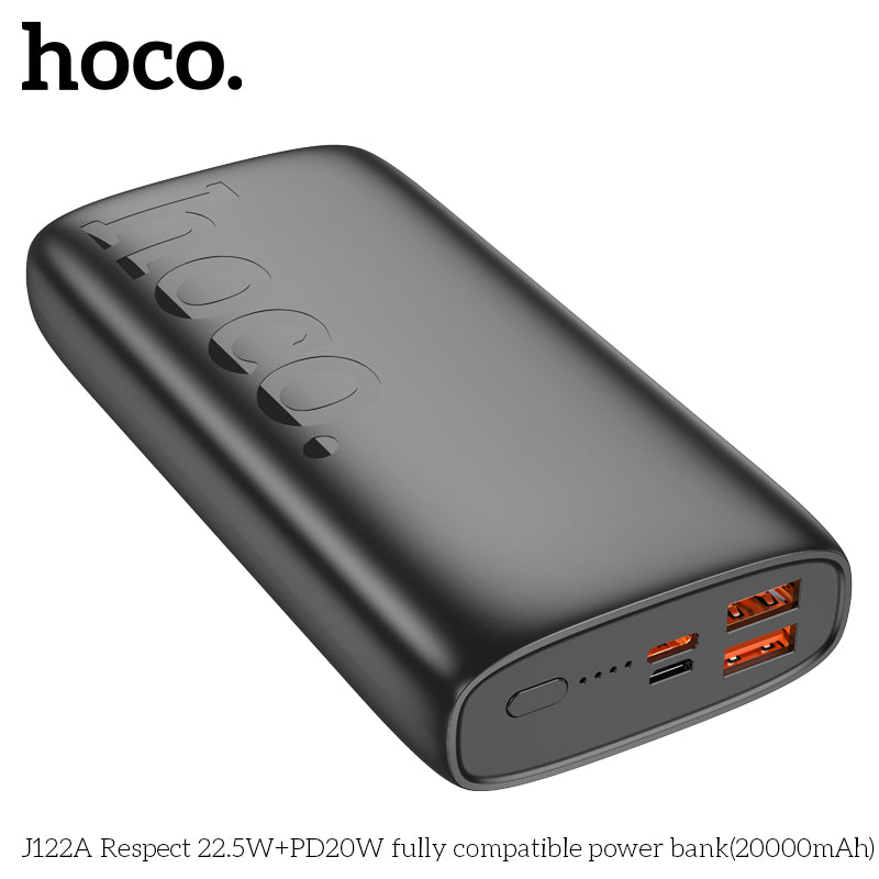 HD_SYNC:J122A Respect 22.5W+PD20W fully compatible power bank(20000mAh)