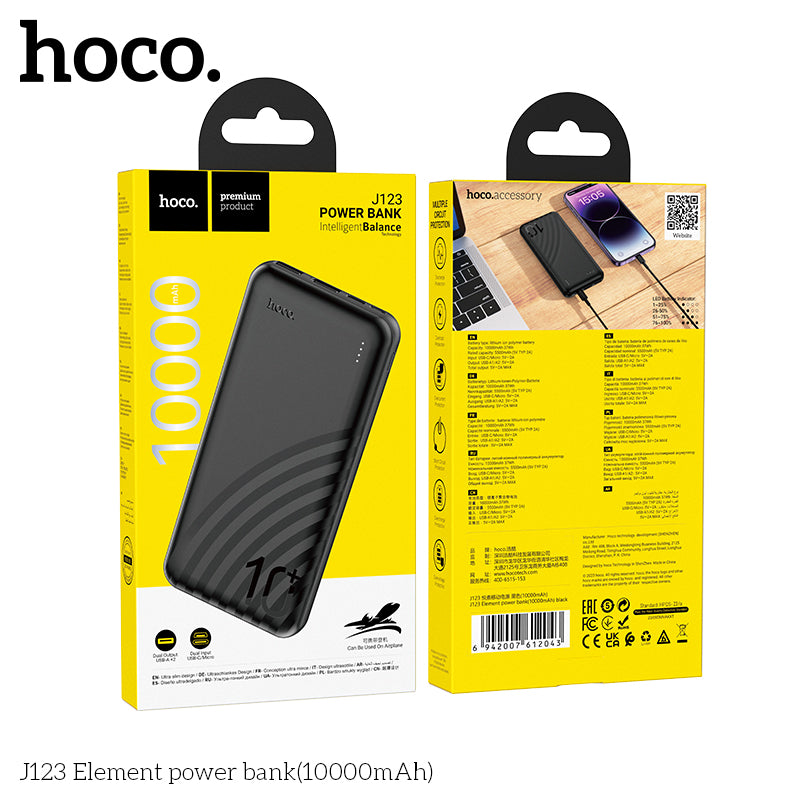 HD_SYNC:J123 Element power bank(10000mAh)(UN)