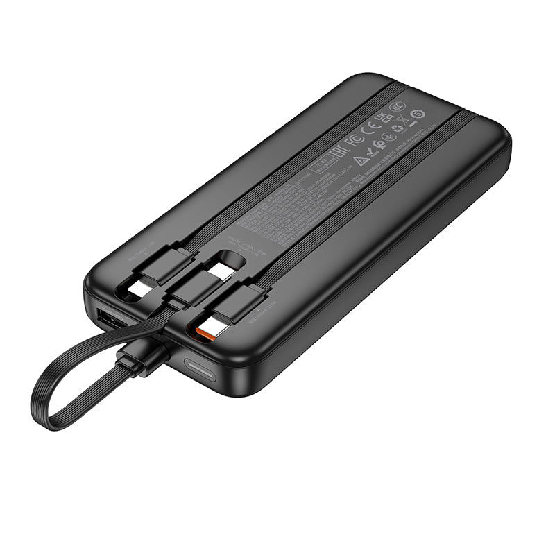HD_SYNC:J132 Sabio 22.5W+PD20W fully compatible power bank with 3 cables(10000mAh)(CCC)