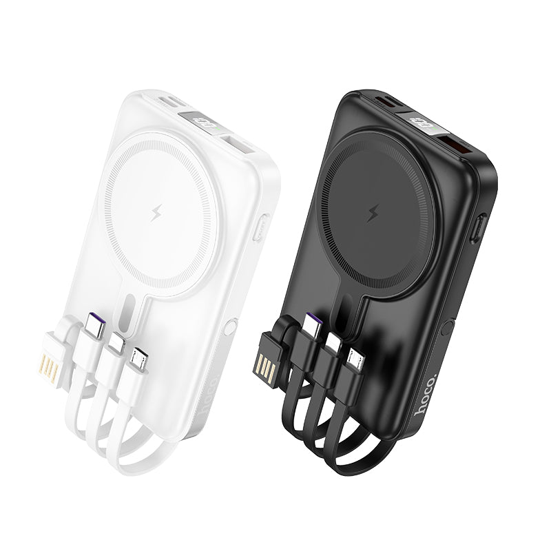 HD_SYNC:J135 Rico 22.5W+PD20W fully compatible magnetic fast charging power bank with 4 cables(10000mAh)(UN)