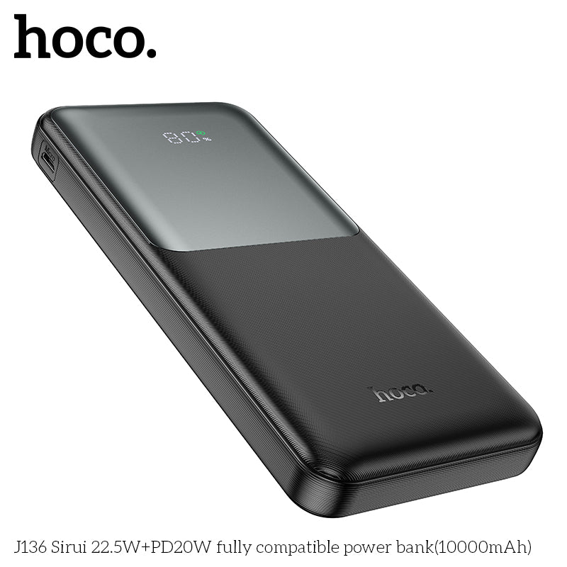 HD_SYNC:J136 Sirui 22.5W+PD20W fully compatible power bank(10000mAh)