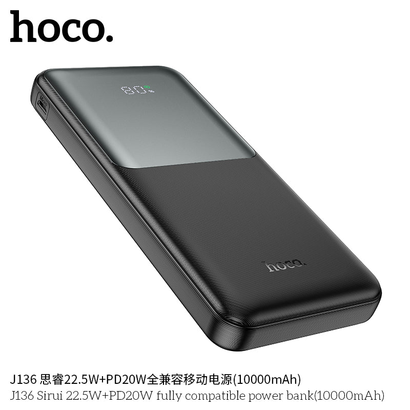HD_SYNC:J136 Sirui 22.5W+PD20W fully compatible power bank(10000mAh)