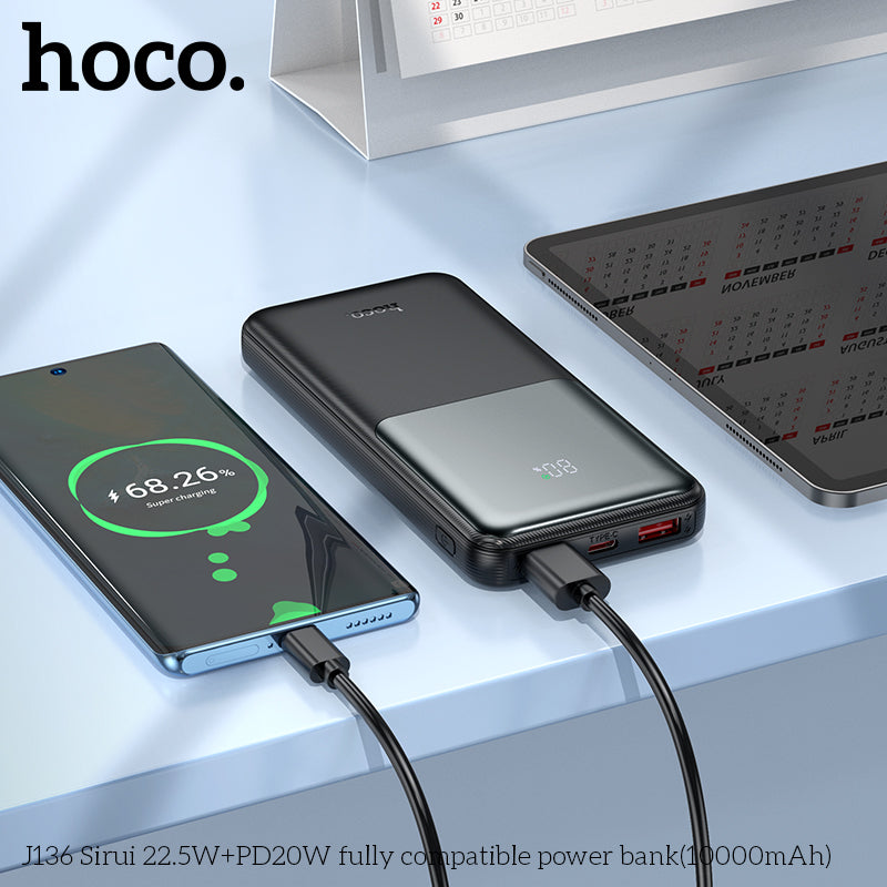 HD_SYNC:J136 Sirui 22.5W+PD20W fully compatible power bank(10000mAh)(UN)