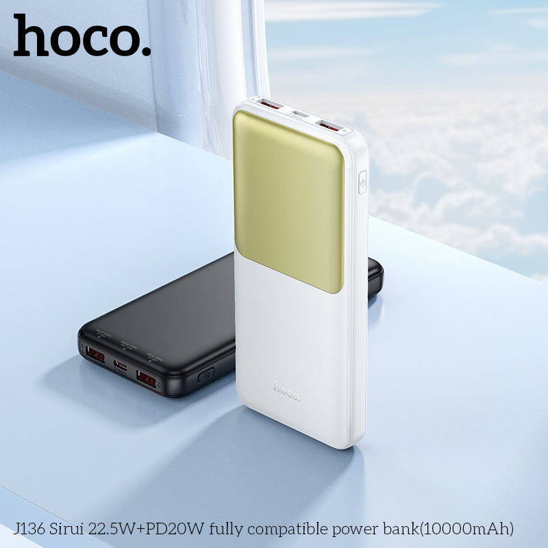 HD_SYNC:J136 Sirui 22.5W+PD20W fully compatible power bank(10000mAh)