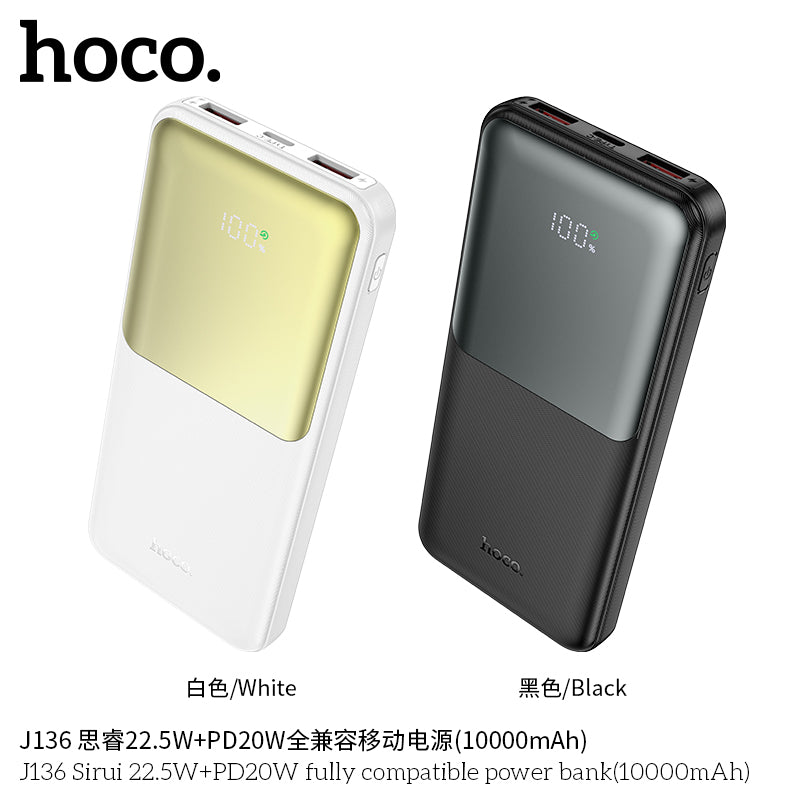 HD_SYNC:J136 Sirui 22.5W+PD20W fully compatible power bank(10000mAh)(UN)