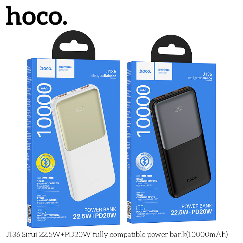 HD_SYNC:J136 Sirui 22.5W+PD20W fully compatible power bank(10000mAh)(UN)