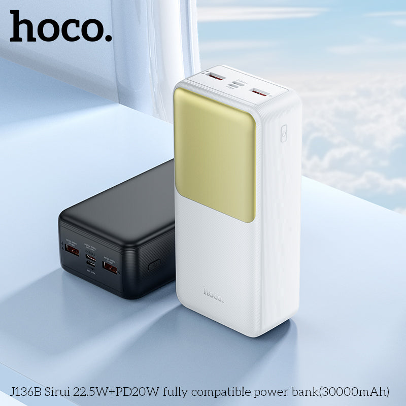 HD_SYNC:J136B Sirui 22.5W+PD20W fully compatible power bank(30000mAh)(UN)
