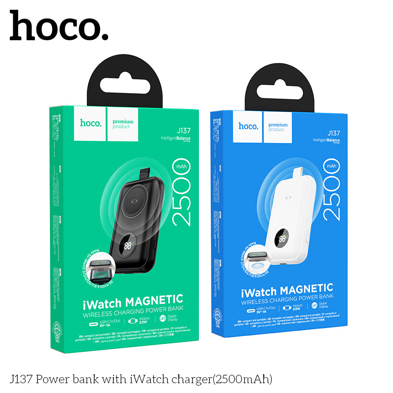 HD_SYNC:J137 Power bank with iWatch charger(2500mAh)
