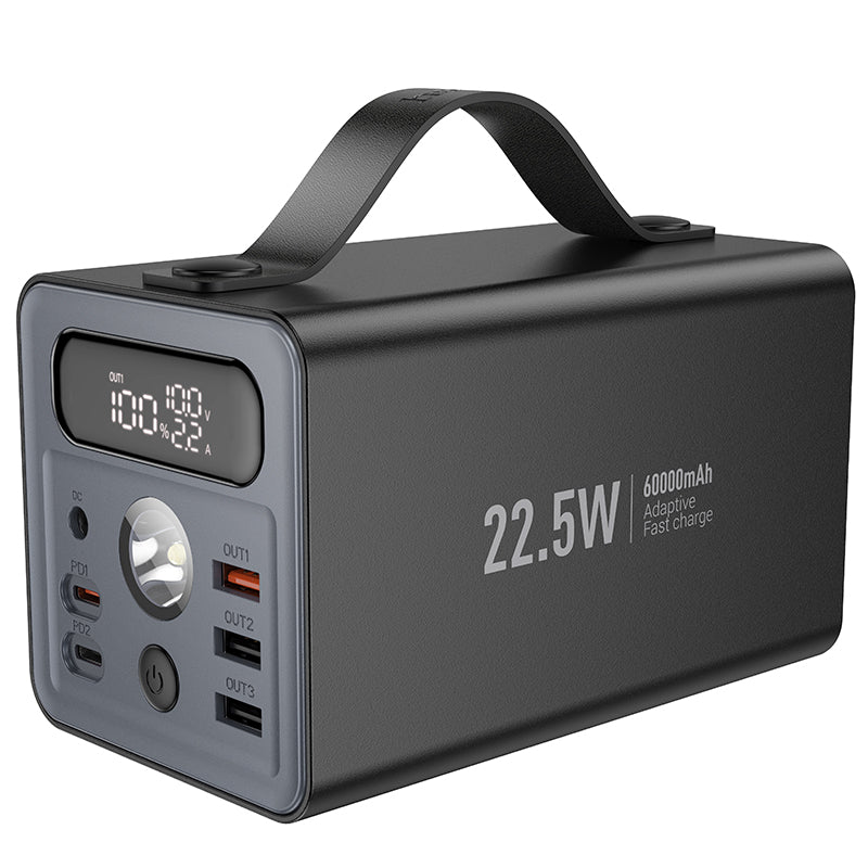 HD_SYNC:J138 Distant 22.5W+PD20W+DC12V multi-function power bank(60000mAh)(UN)