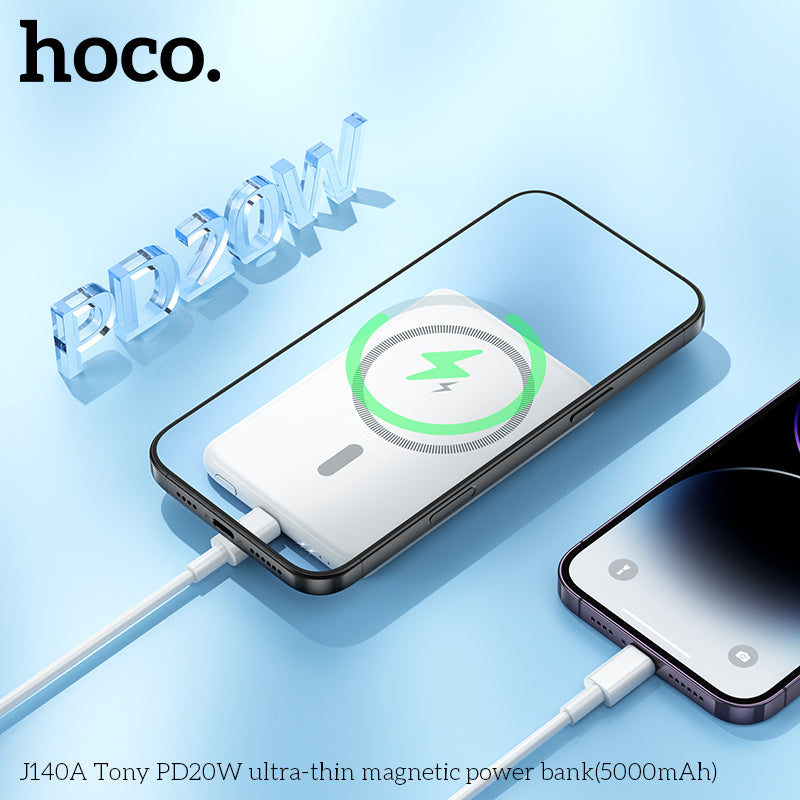HD_SYNC:J140A Tony PD20W ultra-thin magnetic power bank(5000mAh)