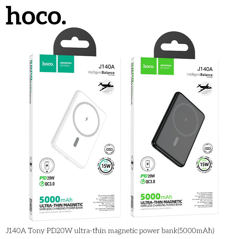 HD_SYNC:J140A Tony PD20W ultra-thin magnetic power bank(5000mAh)