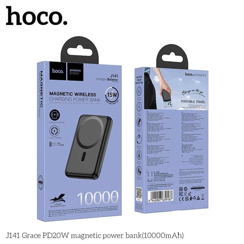 HD_SYNC:J141 Grace PD20W magnetic power bank(10000mAh)