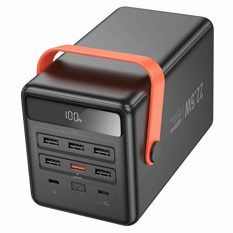 HD_SYNC:J142 Surpass 22.5W+PD20W fully compatible power bank(100000mAh)