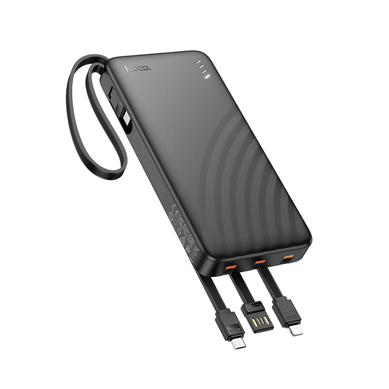 HD_SYNC:J146 Night tide power bank with 4 cables(10000mAh)(UN)