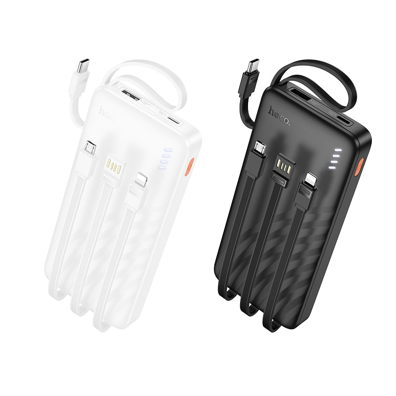 HD_SYNC:J146 Night tide power bank with 4 cables(10000mAh)