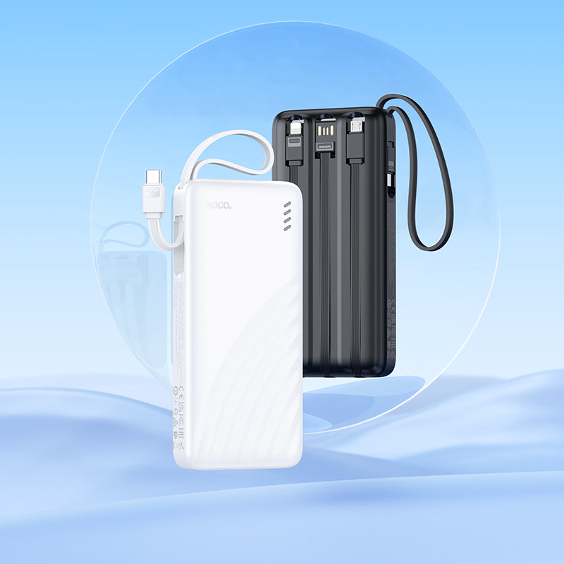 HD_SYNC:J146 Night tide power bank with 4 cables(10000mAh)