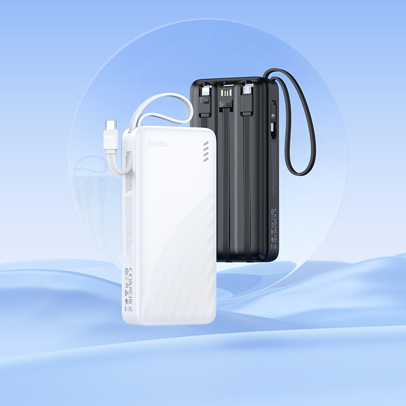 HD_SYNC:J146A Night tide power bank with 4 cables(20000mAh)