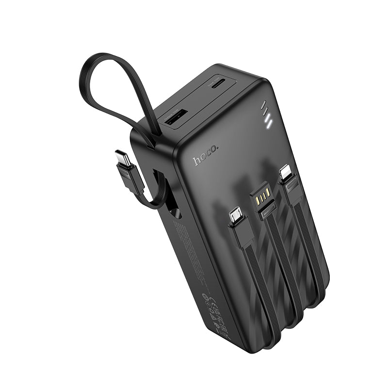 HD_SYNC:J146B Night tide power bank with 4 cables(30000mAh)(UN)
