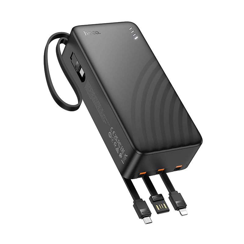 HD_SYNC:J146B Night tide power bank with 4 cables(30000mAh)(UN)