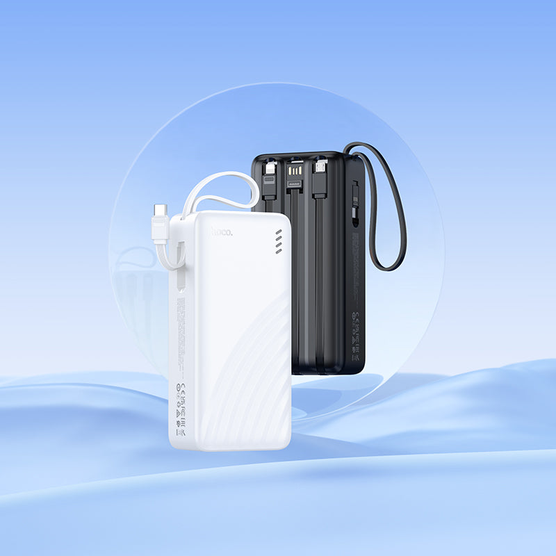 HD_SYNC:J146B Night tide power bank with 4 cables(30000mAh)(UN)