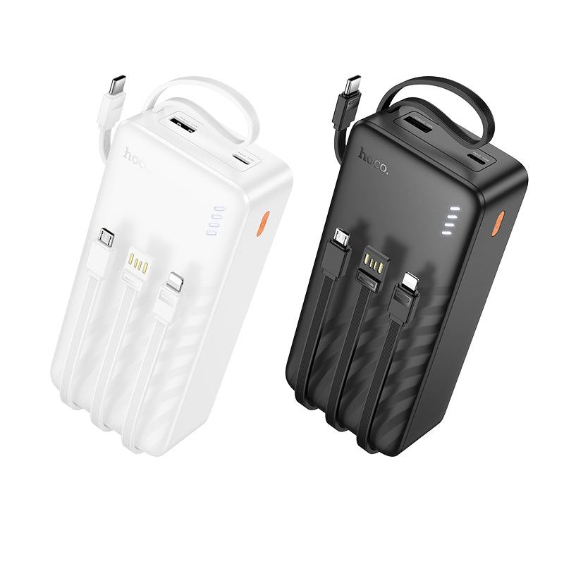 HD_SYNC:J146B Night tide power bank with 4 cables(30000mAh)(UN)