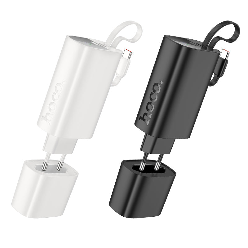 HD_SYNC:J148 Handy PD20W power bank with cable(EU)(5000mAh)
