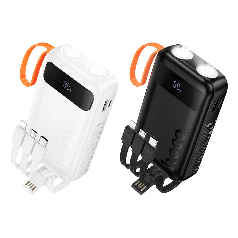 HD_SYNC:J151 Spirit dual lighting four-cable power bank(10000mAh)