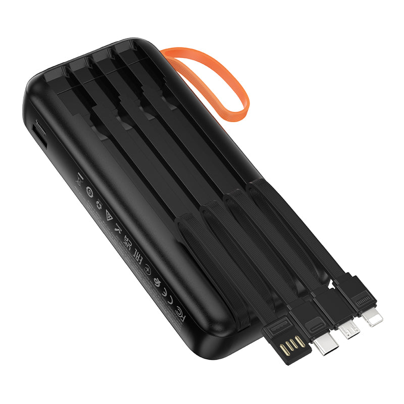 HD_SYNC:J151A Spirit dual lighting four-cable power bank(20000mAh)